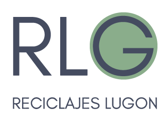 Logo Reciclajes Lugón vertical